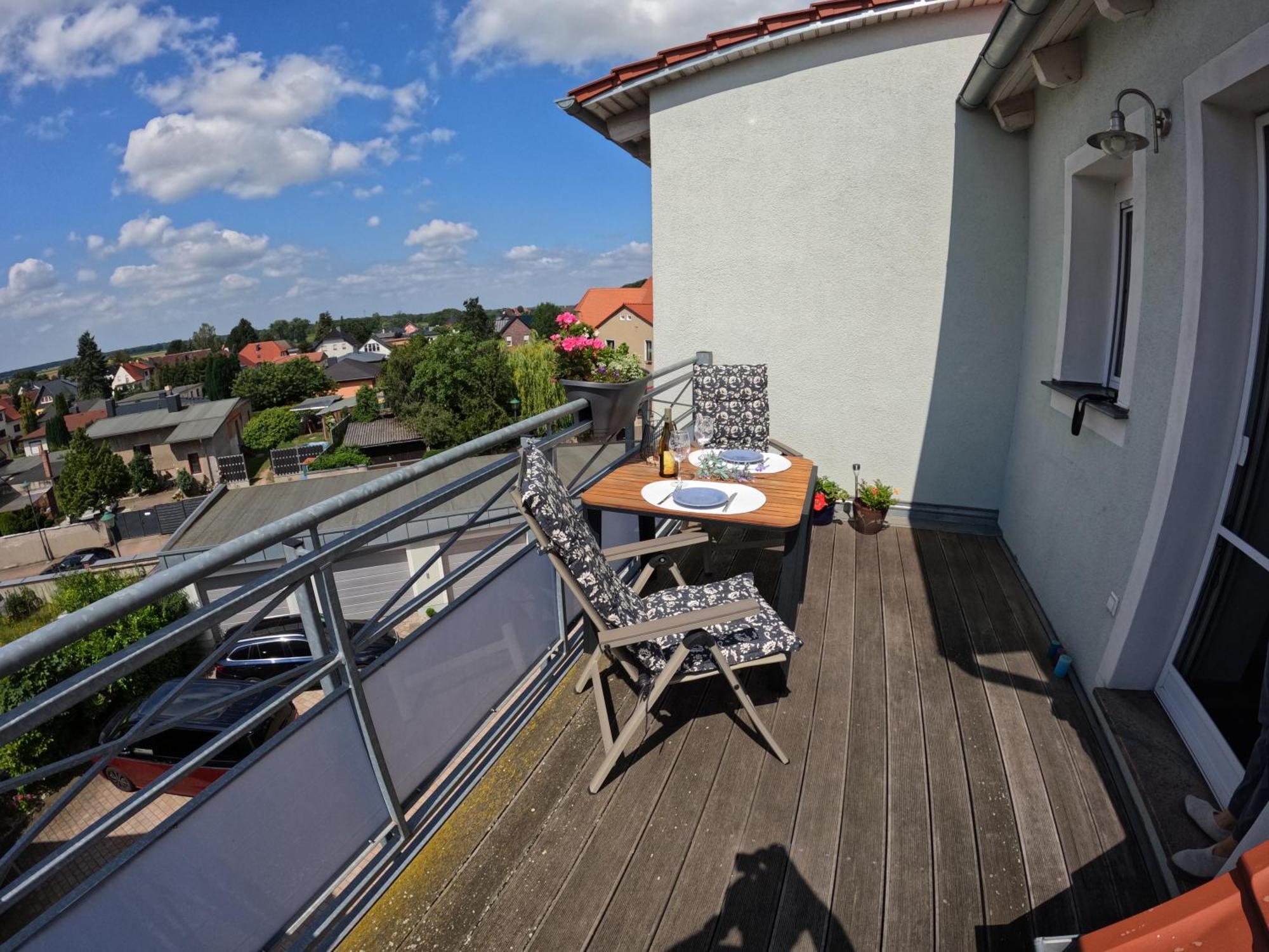 Ferienwohnung Ausblick Bad Düben Dış mekan fotoğraf